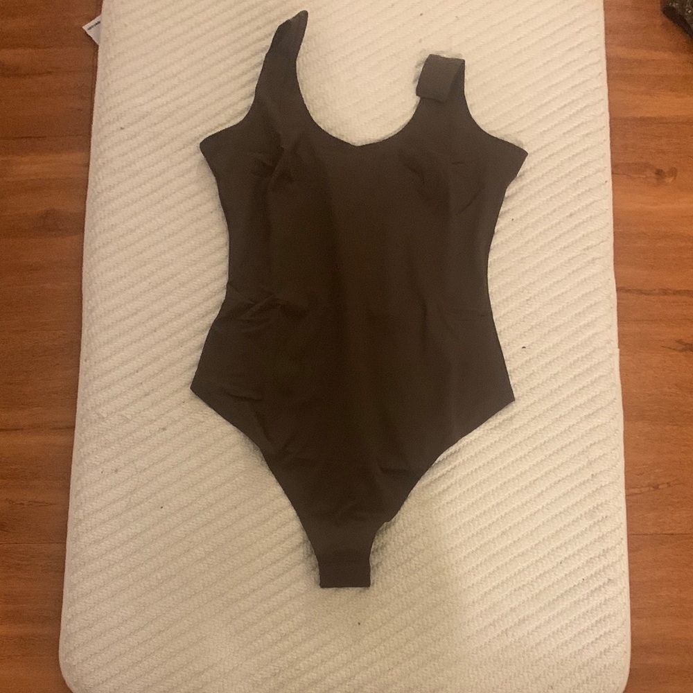 NWT Pinsy Chic Brown Women's Bodysuit